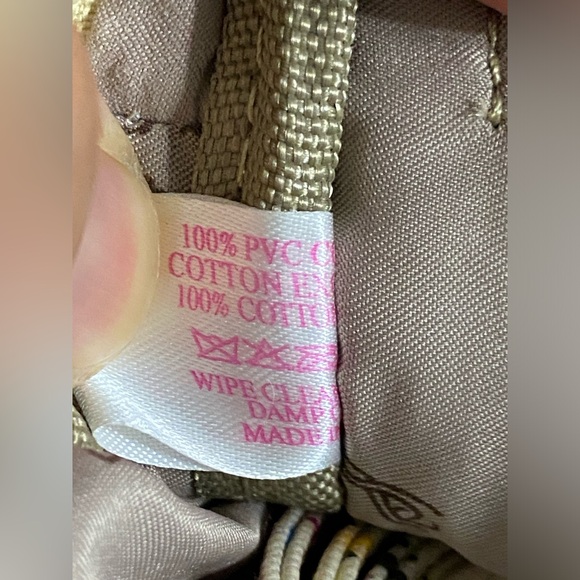 CANDY FLOWERS Novelty Print PVC Convertible Handbag - Picture 7 of 9